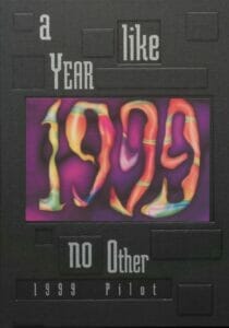 1999 northwest christian yearbook cover